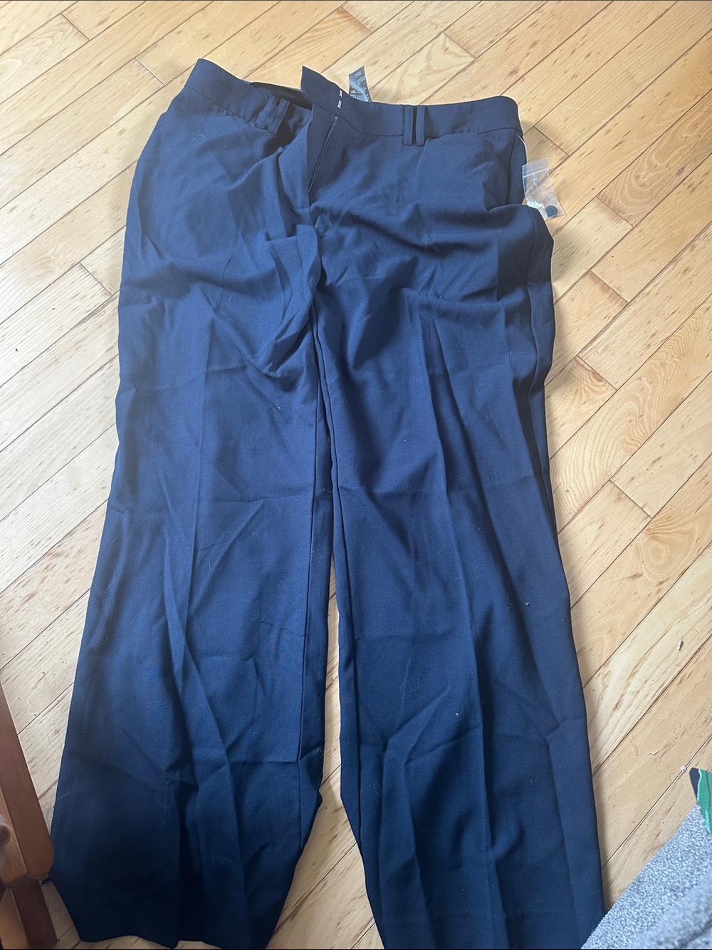 Denver Hayes Wide Leg Dress Pants - Navy